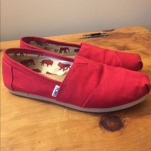 Like new red Toms